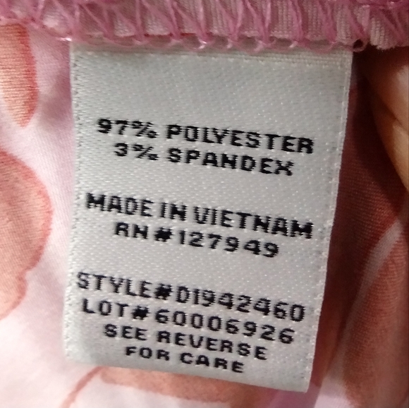 Emma & Michele Floral Slip Dress Women's S Pink Red Retro 90s Y2K Silky Satin - Picture 7 of 9